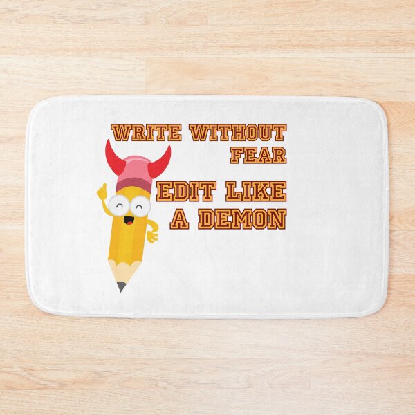 Item preview, Escribe sin miedo edita como un demonio designed and sold by BritishDelights.
