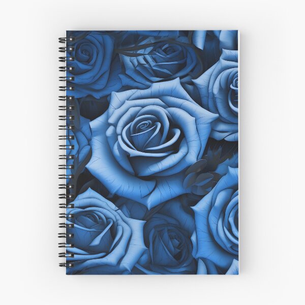 Item preview, Stunning blue rose camouflage Print designed and sold by dcrc.