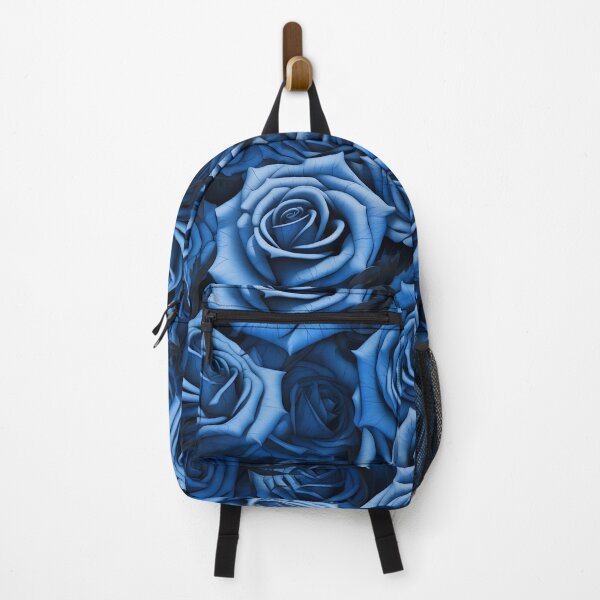 Item preview, Stunning blue rose camouflage Print designed and sold by dcrc.