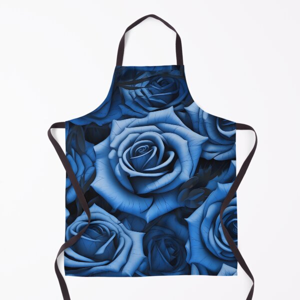 Item preview, Stunning blue rose camouflage Print designed and sold by dcrc.