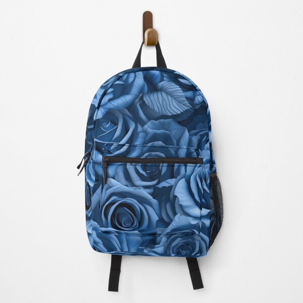 Item preview, Stunning blue rose camouflage Print designed and sold by dcrc.
