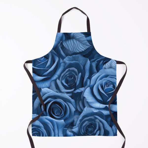 Item preview, Stunning blue rose camouflage Print designed and sold by dcrc.