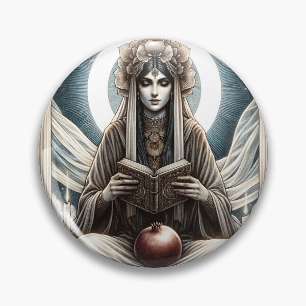 Item preview, The High Priestess - Tarot Deck Major Arcana No:3 designed and sold by Cool-Yeah.