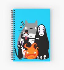 Ghibli'd Away Spiral Notebook