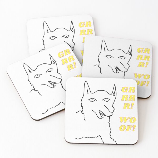 Item preview, Grrrr! Woof! designed and sold by NaturalFox.