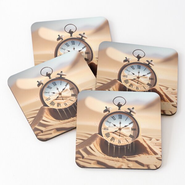 Item preview, Temporal Crystal Waterfall: Clock in a Visual Torrent designed and sold by Artedig.