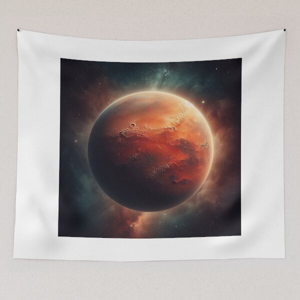 Item preview, Martian Odyssey designed and sold by TextileTrove.