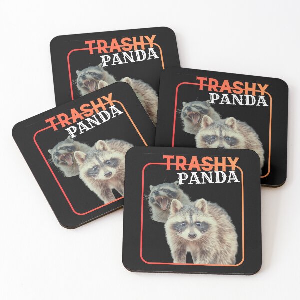 Item preview, Trash Panda Raccoon Retro design designed and sold by MerchHaus.