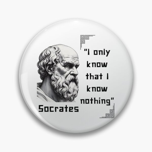 Item preview, Portrait Socrates famous quote for stoicism lovers designed and sold by CachoGlorious.