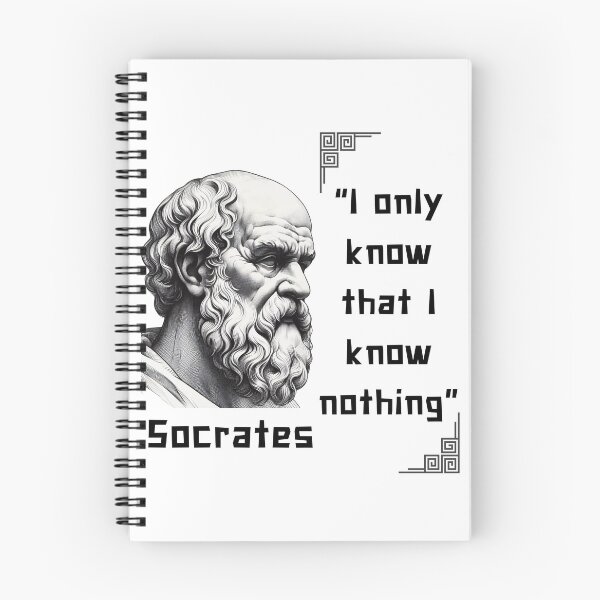 Item preview, Portrait Socrates famous quote for stoicism lovers designed and sold by CachoGlorious.