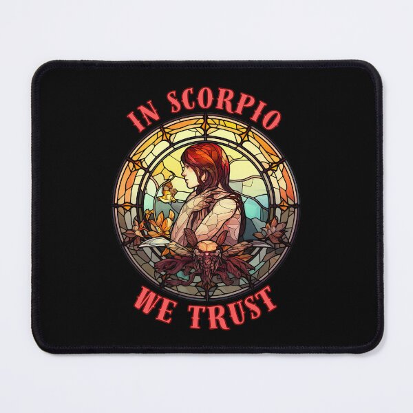 Item preview, In Scorpio We Trust. scorpio astrology designed and sold by ZodiacWonders.