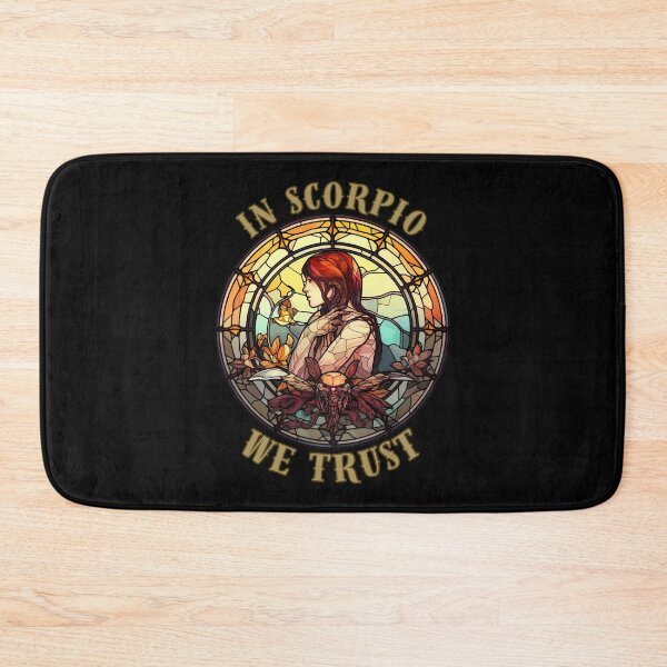 Item preview, In Scorpio We Trust. scorpio horoscope designed and sold by ZodiacWonders.