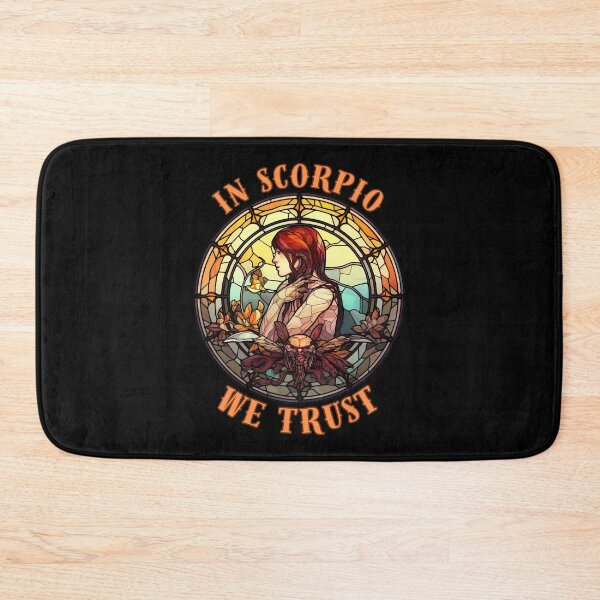 Item preview, In Scorpio We Trust. scorpio sayings designed and sold by ZodiacWonders.