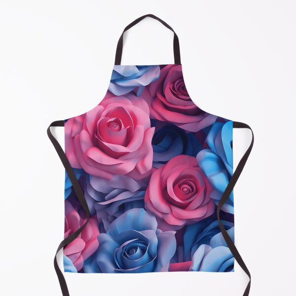 Item preview, stunning blue and pink rose camouflage print designed and sold by dcrc.