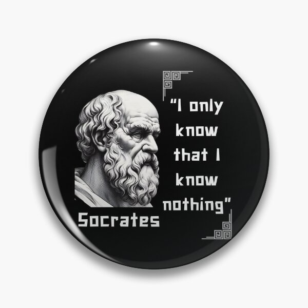 Item preview, Portrait Socrates famous quote for stoicism lovers designed and sold by CachoGlorious.