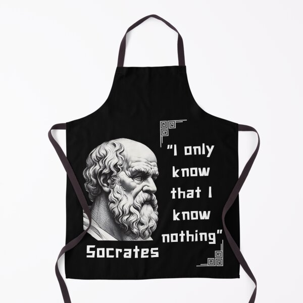 Item preview, Portrait Socrates famous quote for stoicism lovers designed and sold by CachoGlorious.