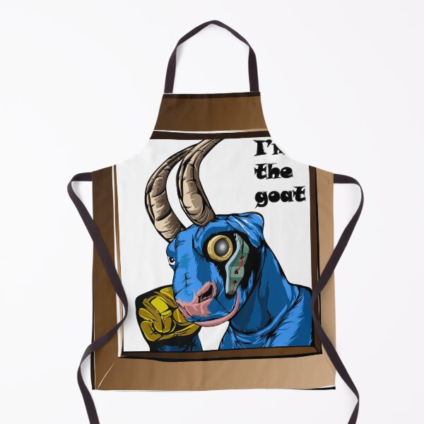 Item preview, grass arts, the blue cyber goat designed and sold by GrassArts.