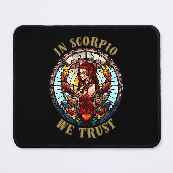 Item preview, In Scorpio We Trust. scorpio symbol designed and sold by ZodiacWonders.