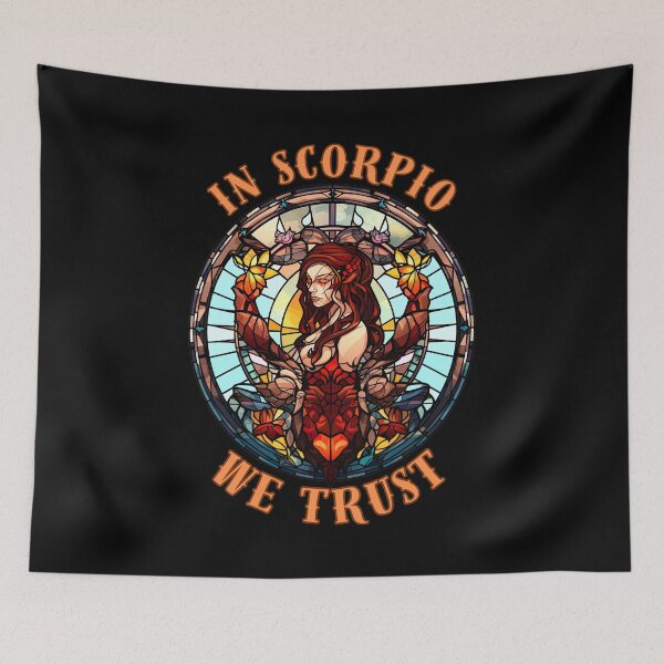 Item preview, In Scorpio We Trust. scorpio november designed and sold by ZodiacWonders.
