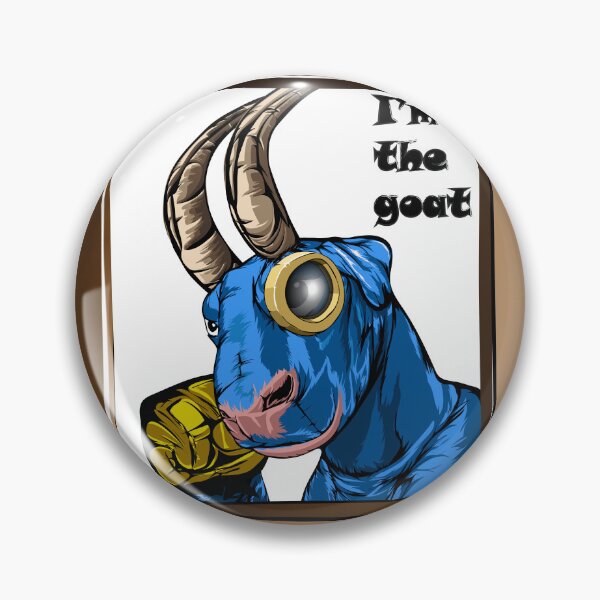 Item preview,  grass arts, the blue goat designed and sold by GrassArts.