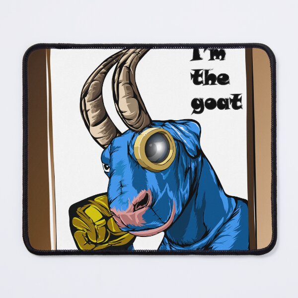 Item preview, grass arts, the blue goat designed and sold by GrassArts.