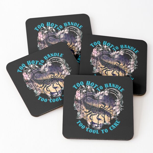 Item preview, Too Hot To Handle, Too Cool To Care. scorpio traits, designed and sold by ZodiacWonders.