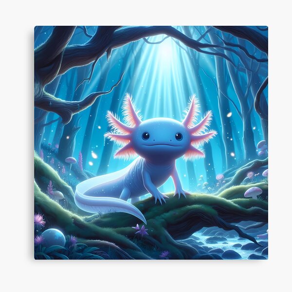 Best Axolotl Dad Ever,Cute Funny Axolotl #2 Canvas Print / Canvas