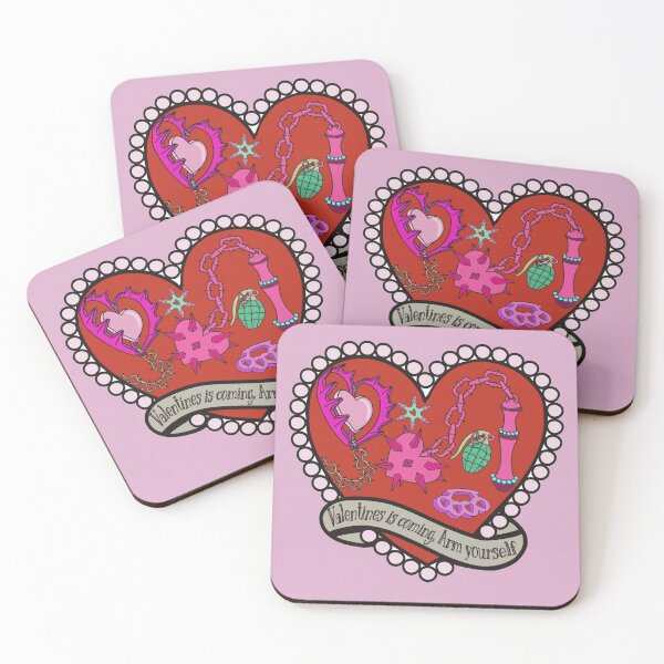 Item preview, Valentines is coming, arm yourself designed and sold by TattedCactus.