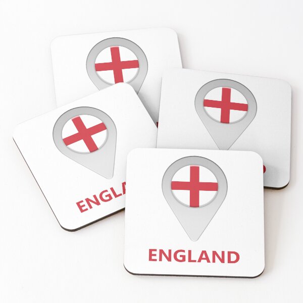 Item preview, England flag location icon  designed and sold by Nick249.