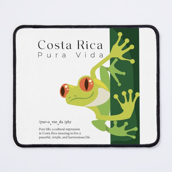 Item preview, Costa Rica Pura Vida Frog designed and sold by J.P Graphic Studio.