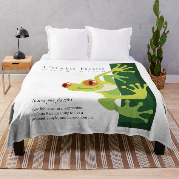 Item preview, Costa Rica Pura Vida Frog designed and sold by J.P Graphic Studio.
