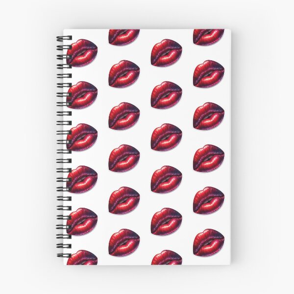 Item preview, Pretty Red Lips Sticker Art designed and sold by mymagicstoreus.