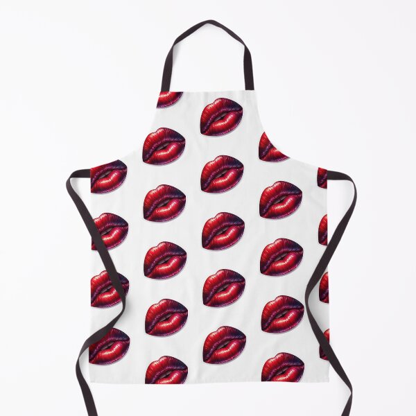 Item preview, Pretty Red Lips Sticker Art designed and sold by mymagicstoreus.