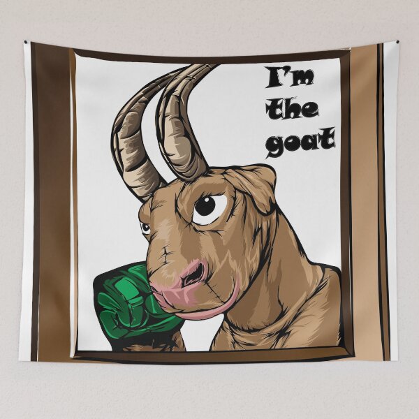 Item preview,  grass arts, the blue goat designed and sold by GrassArts.