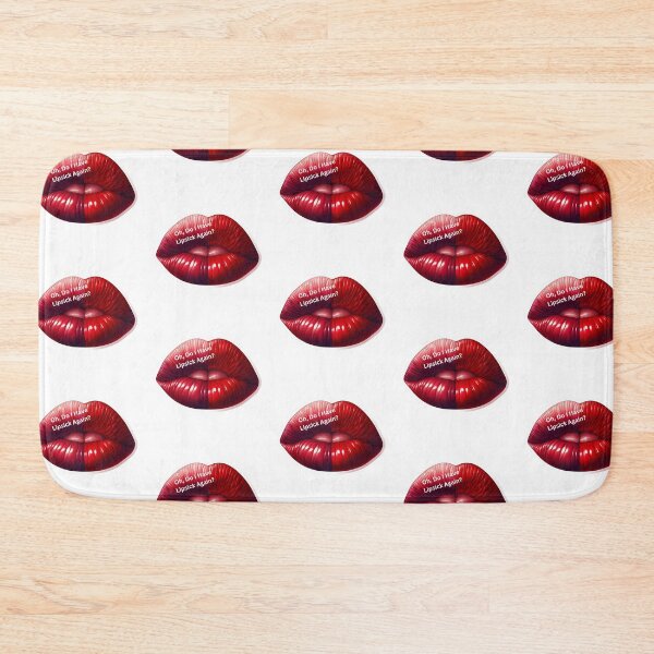 Item preview, Pretty Red With Lip Stick On Teeth Lips Sticker Art designed and sold by mymagicstoreus.
