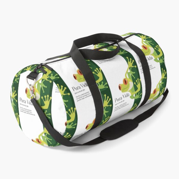 Item preview, Costa Rica Pura Vida Frog slogan definition designed and sold by J.P Graphic Studio.