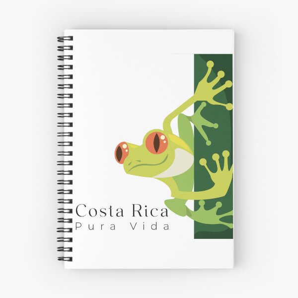 Item preview, Costa Rica Pura Vida Frog  designed and sold by J.P Graphic Studio.