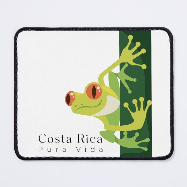 Item preview, Costa Rica Pura Vida Frog  designed and sold by J.P Graphic Studio.