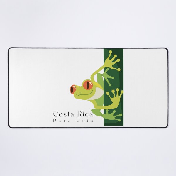 Item preview, Costa Rica Pura Vida Frog  designed and sold by J.P Graphic Studio.