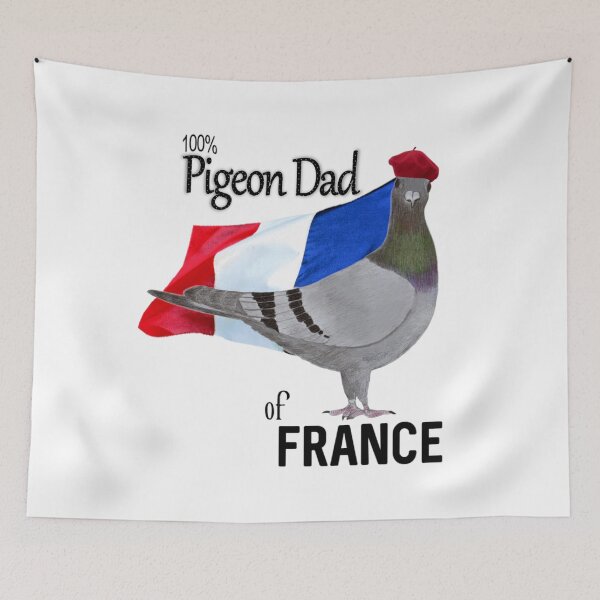 Item preview, 100 percent Pigeon Dad of France designed and sold by KC Morcom.