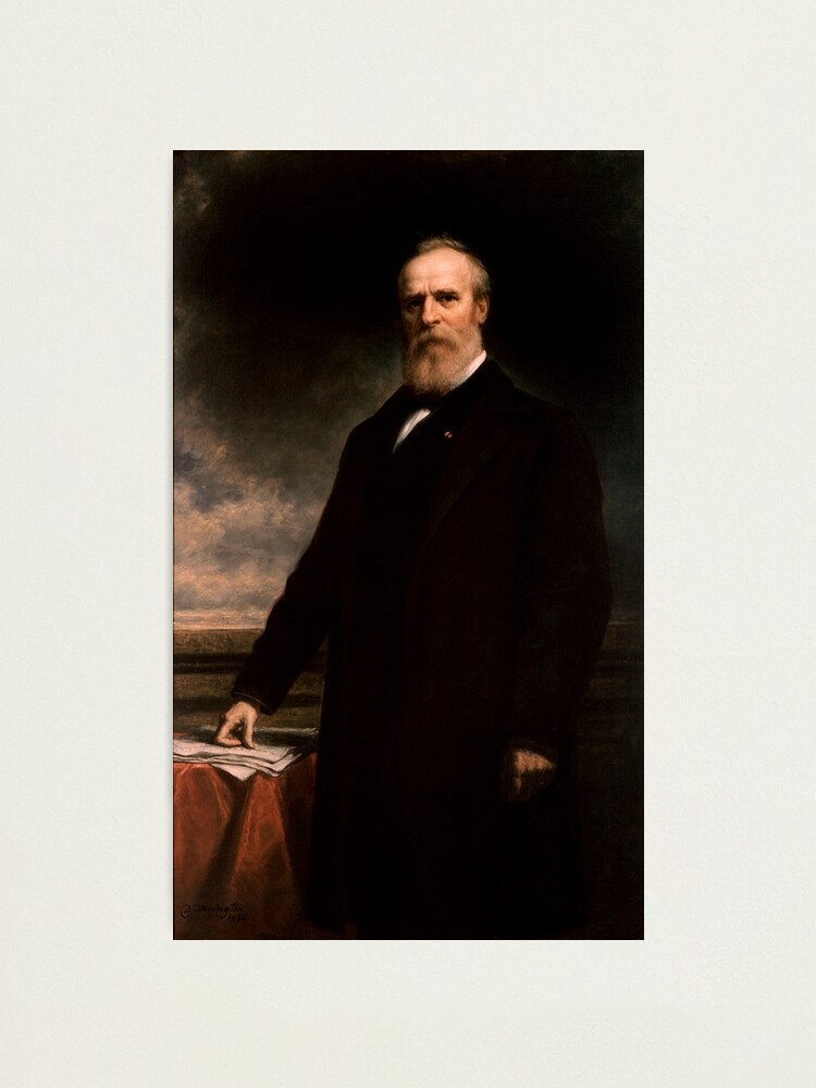 "Official Presidential Portrait Of Rutherford Birchard Hayes ...