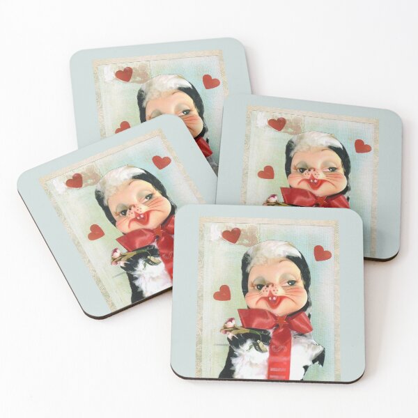 Item preview, Vintage Stinky Skunk Toy Portrait - ‘Sweet On You’ designed and sold by Nikki Fortuin Arts & Crafts.