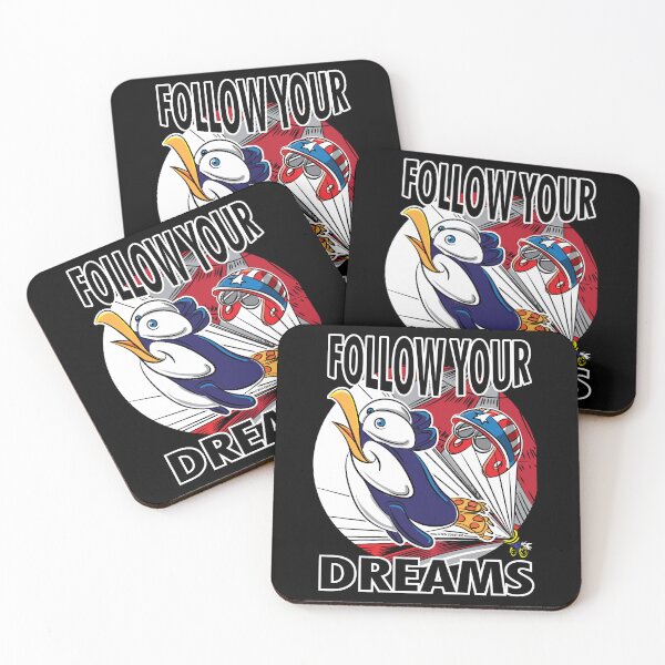 Item preview, Penguin Follow Your Dreams designed and sold by eShirtLabs.