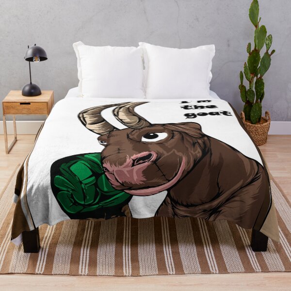 Item preview,  grass arts, the blue goat designed and sold by GrassArts.