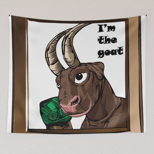 Item preview,  grass arts, the blue goat designed and sold by GrassArts.