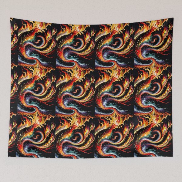 Item preview, Flames in the Night designed and sold by RivehArt.