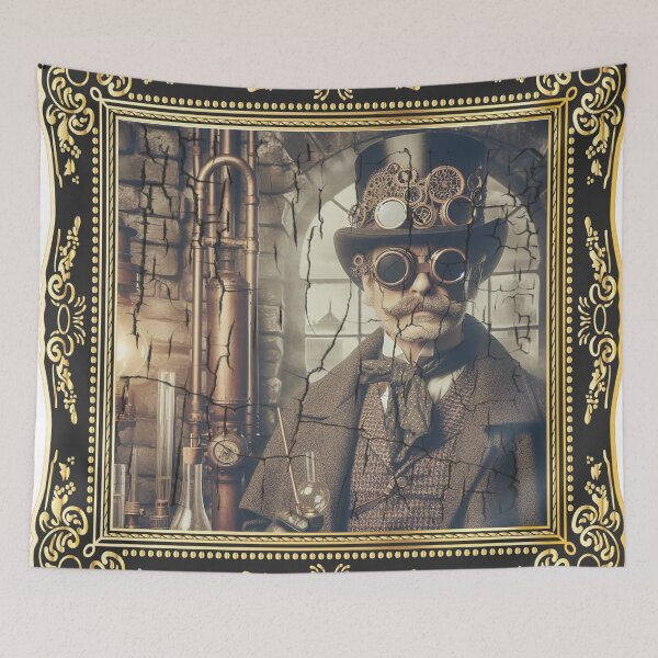 Item preview, Steampunk scientist designed and sold by Foxlindesigns.