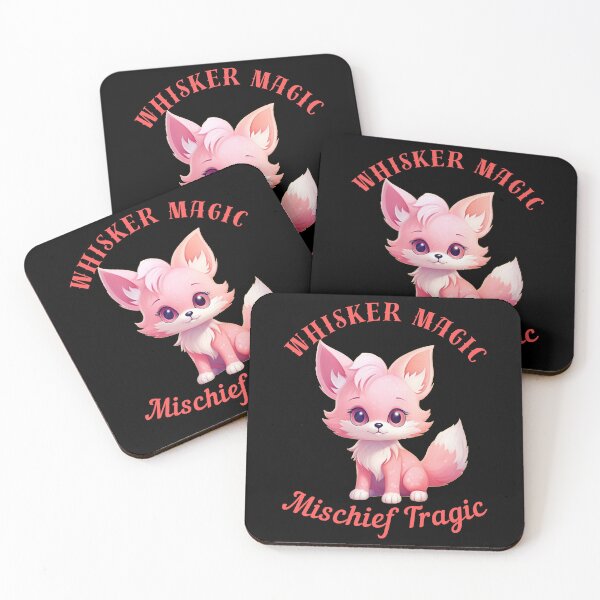 Item preview, Whisker Magic, Mischief Tragic. fox head designed and sold by FoxVibes.