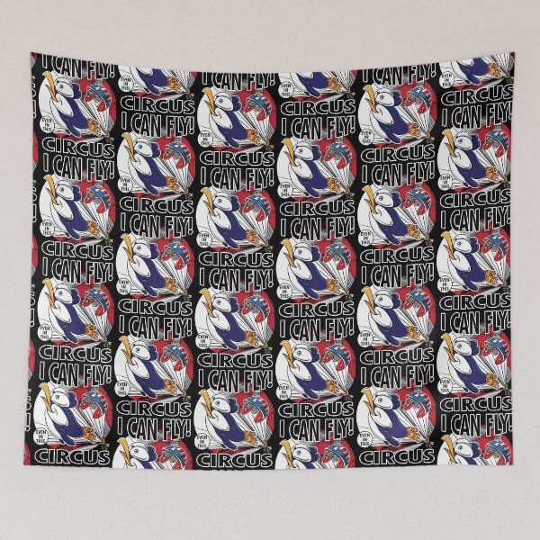 Item preview, Penguin I Can Fly Circus designed and sold by eShirtLabs.