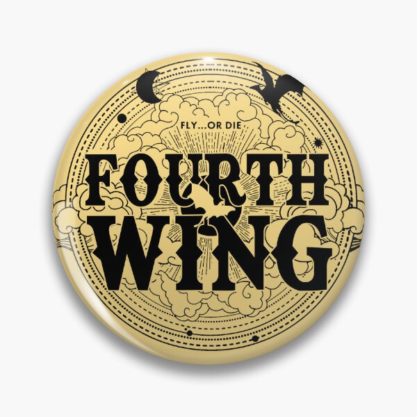 Item preview, Fourth Wing Logo designed and sold by WitchersShop.